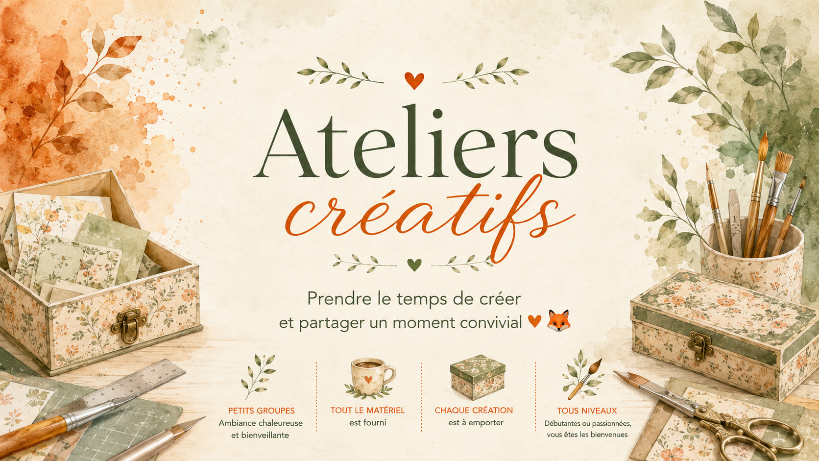 Ateliers créatifs