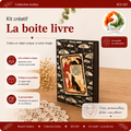 Kit créatif – La boite livre | Collection Boîte