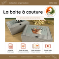 Guide de coupe – La Boîte à Couture | Collection Organisation