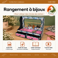 Guide de coupe – Rangement à bijoux | Collection Cadeaux