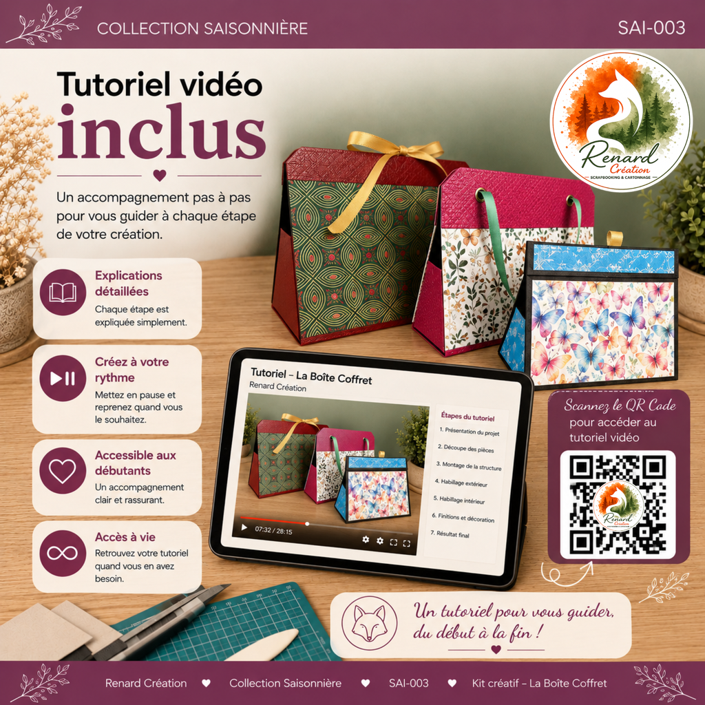Kit créatif – Boîte Cadeaux | Collection Saisonnier