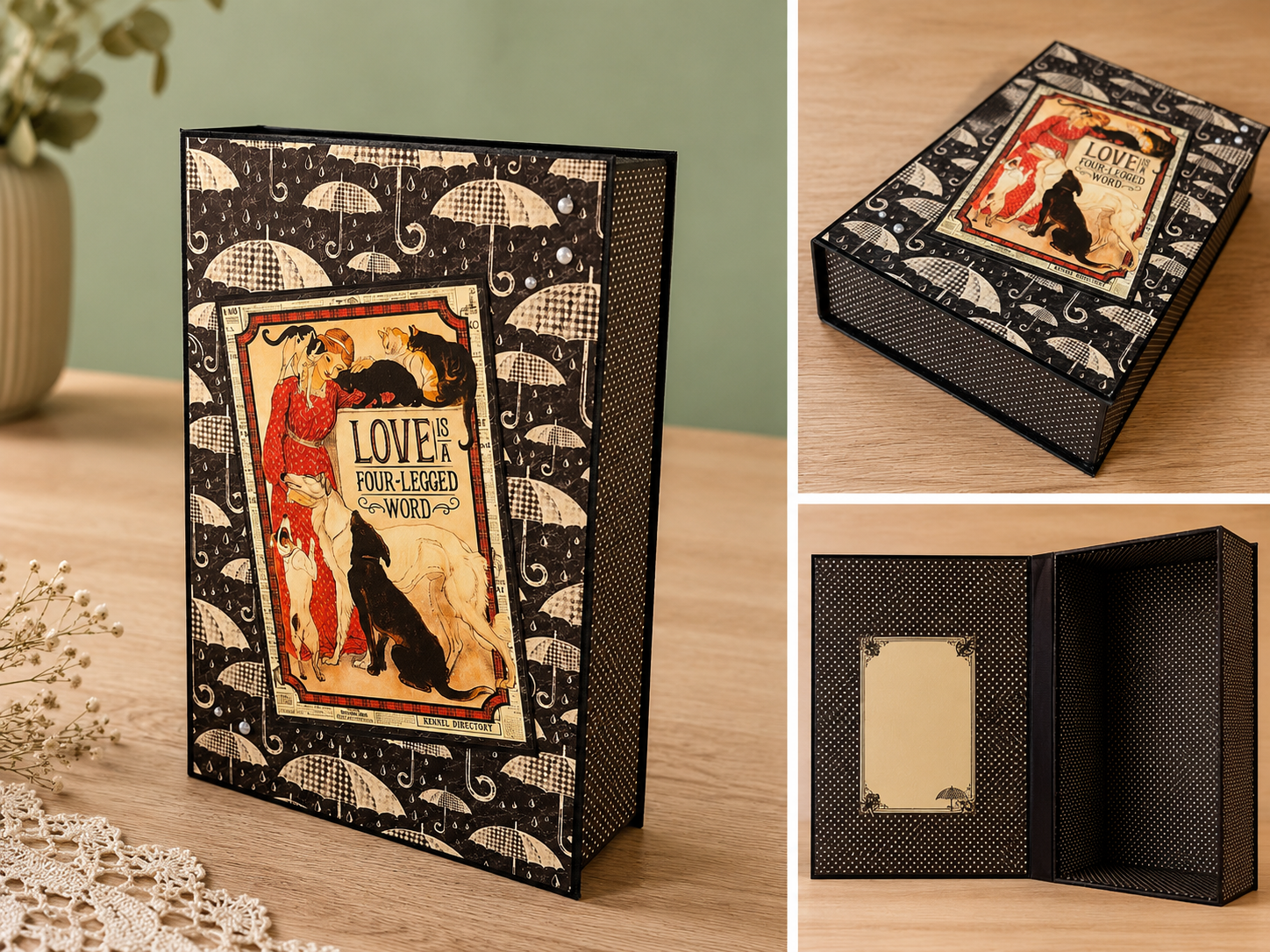 Kit créatif – Boîte Livre