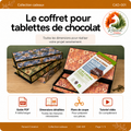 Guide de coupe – Coffret pour tablettes de chocolat | Collection Cadeaux